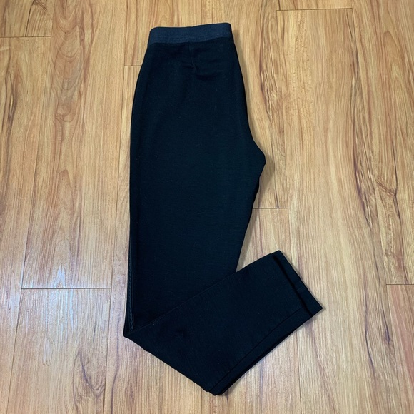 Eileen Fisher Slim Cotton Stretch Pull On Pants - Picture 3 of 12